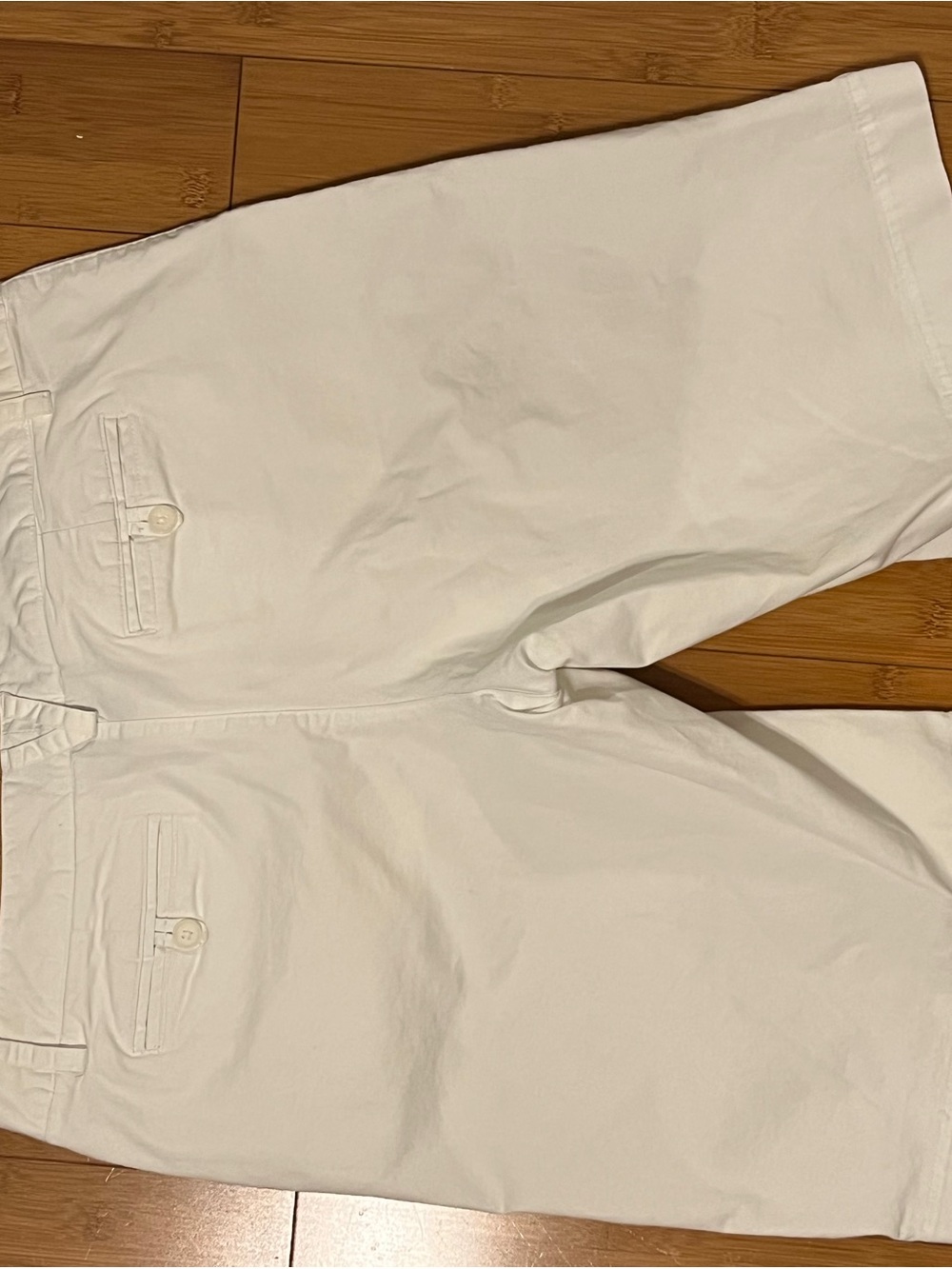 Women’s Mossimo Supply Co. White shorts size 12 11” inseam Bermuda - Picture 3 of 8